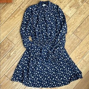 Everly Navy Blue Floral Dress
